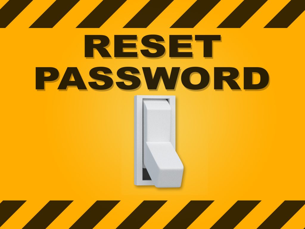 Reset Unifi Password