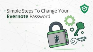 change evernote password easily