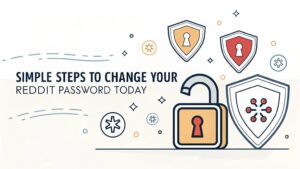 change reddit password easily
