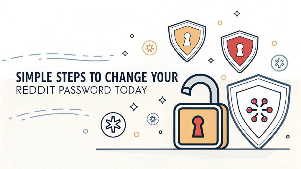 change reddit password easily