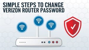 change verizon router password