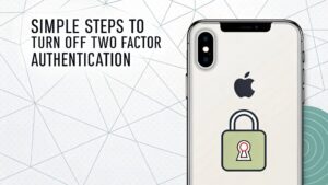 disable two factor authentication