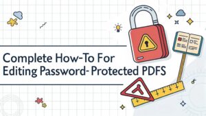 editing password protected pdfs