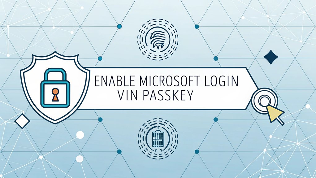 enable microsoft passkey login