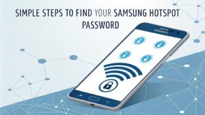 locate samsung hotspot password