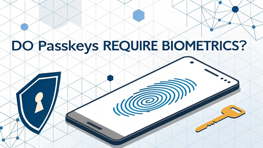 passkeys can use biometrics