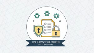 recover forgotten notes password