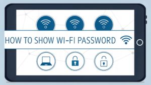 reveal wi fi password ipad