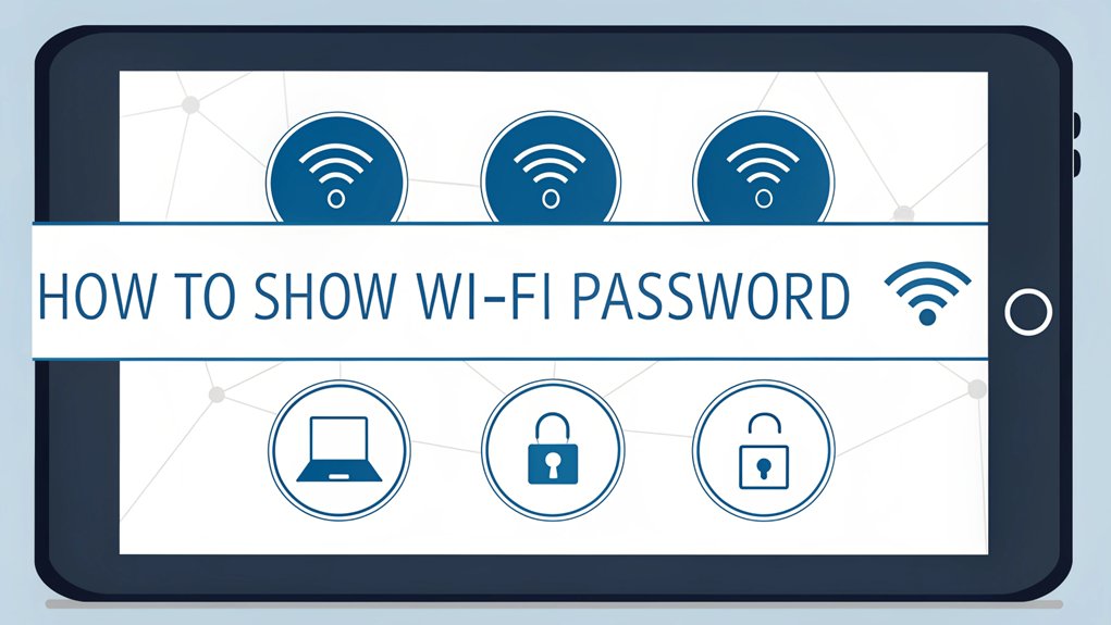 reveal wi fi password ipad