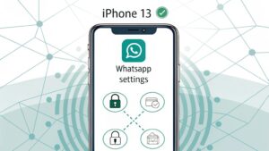 set whatsapp password iphone