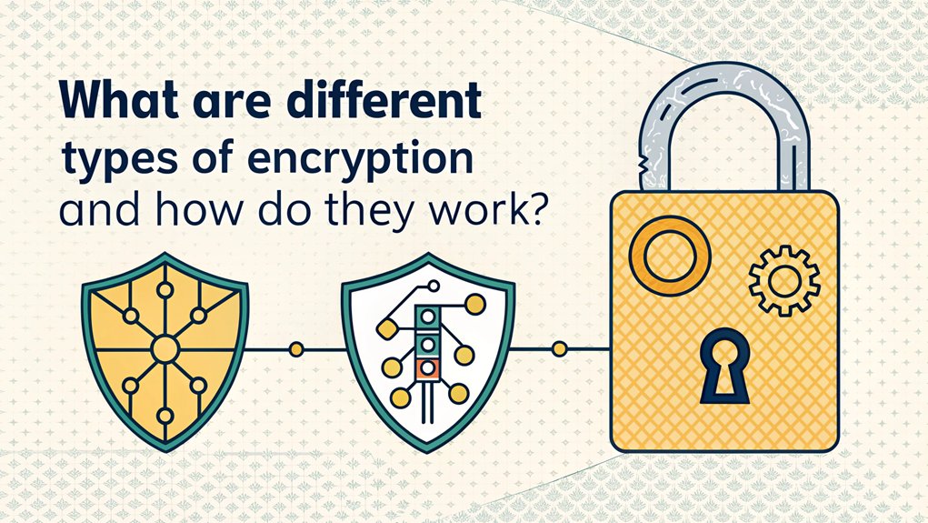 types of encryption methods