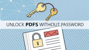 unlock pdf files securely