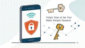 view mobile hotspot password