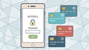 autofill cards setup iphone