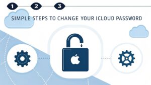 change icloud password easily