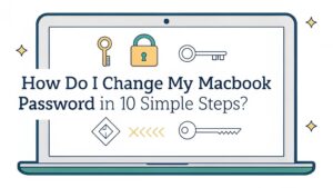 change macbook password steps