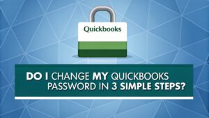 change quickbooks password steps
