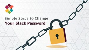 change slack password easily