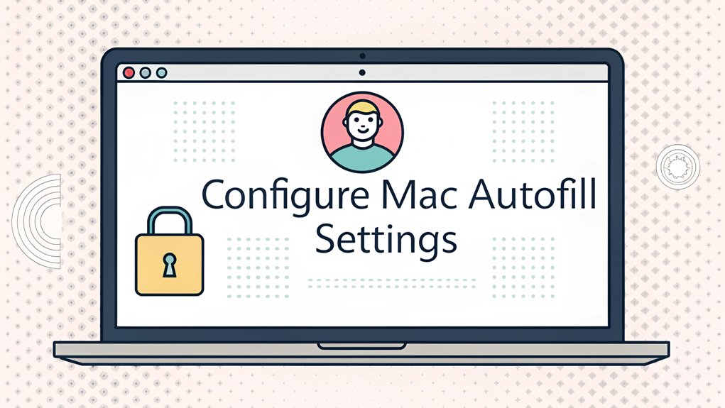 configure mac autofill settings
