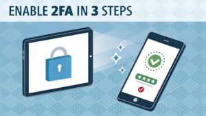 enable two factor authentication steps