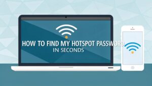 find hotspot password quickly