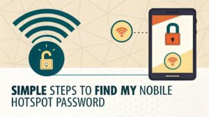 find mobile hotspot password