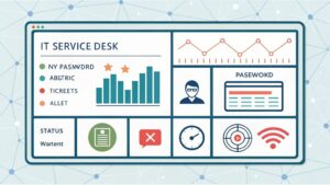 it service desk dashboard features