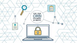 locate orbi password quickly
