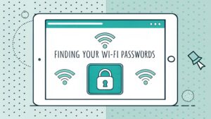 locate wi fi password ipad