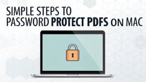 password protect pdfs mac