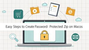 password protected zip creation guide