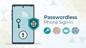 passwordless authentication via phone