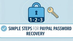 paypal password recovery steps