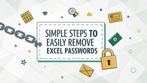 remove excel passwords easily
