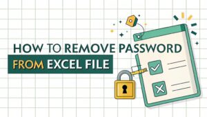 remove password from excel