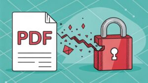 remove pdf permissions password