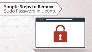 remove sudo password ubuntu