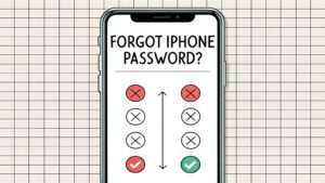 reset iphone unlock password