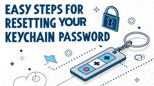 resetting keychain password easily