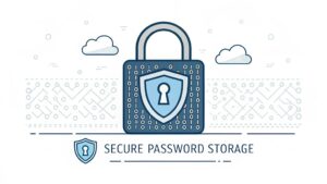 secure password storage methods