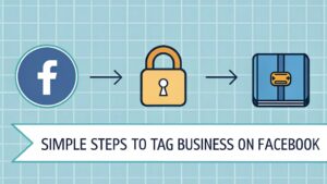tagging a business on facebook