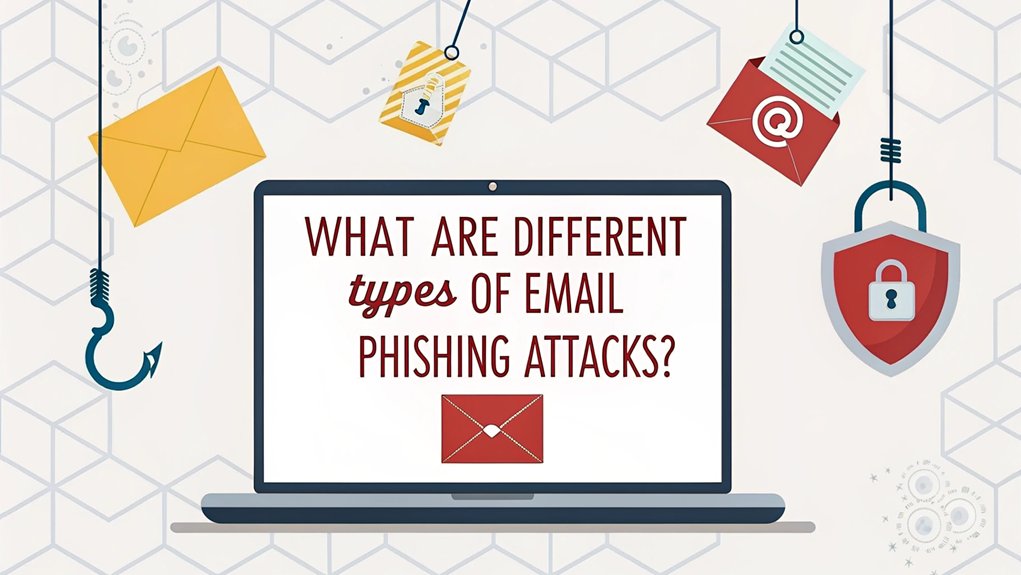 types of email phishing attacks