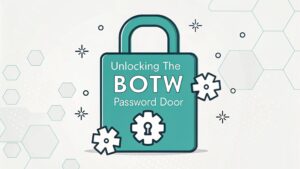 unlock botw password door