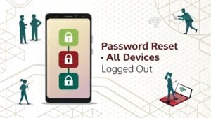password change logs out devices