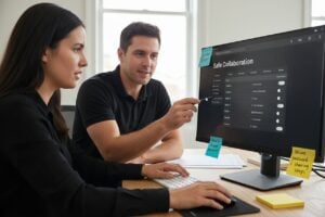 secure password sharing steps